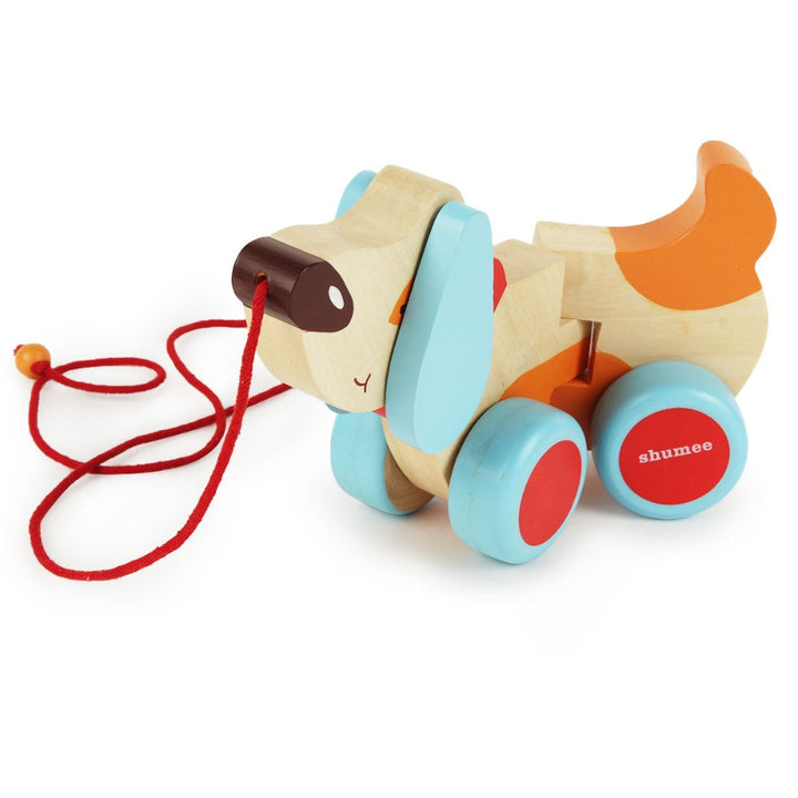 Bruno-The Dog - A Wooden Pull Along Toy