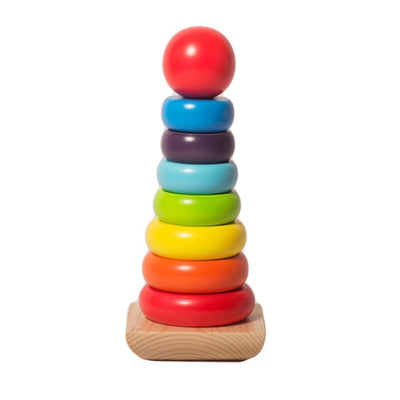 Rainbow Wooden Stacker