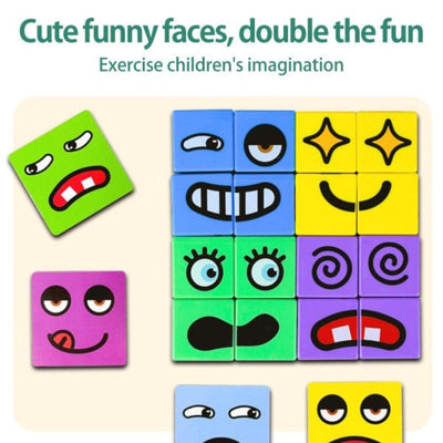 Emoji Face Cube Game - HelloKidology