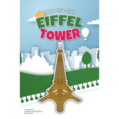 Make Your Own Eiffel Tower | 3D Paper Construction Model for Kids