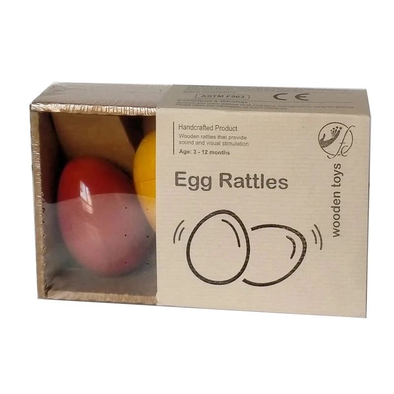 Egg Rattle Set of 2