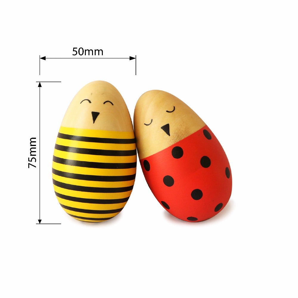 Egg Shaker - LADY BUG AND THE BEE