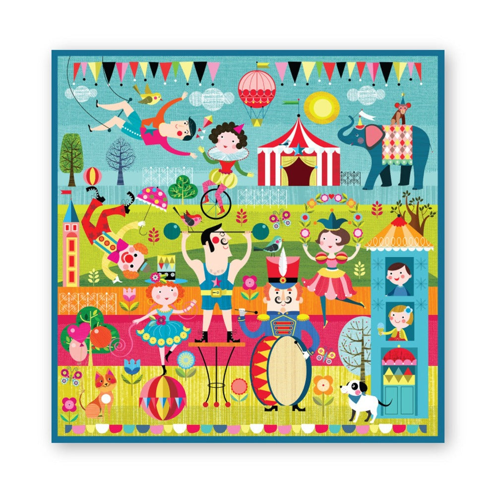 Enchanted World Of Unicorn + Circus Carnival Puzzles For Kids