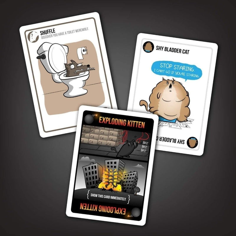 Exploding Kittens (kittens & explosions and boob wizards) NSFU Edition