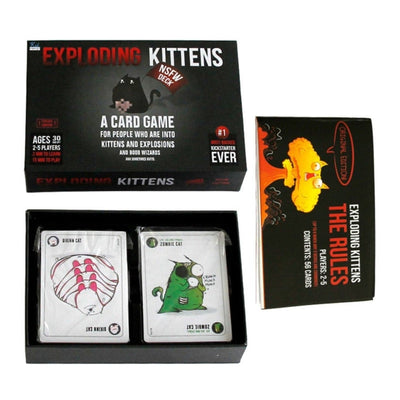 Exploding Kittens (kittens & explosions and boob wizards) NSFU Edition