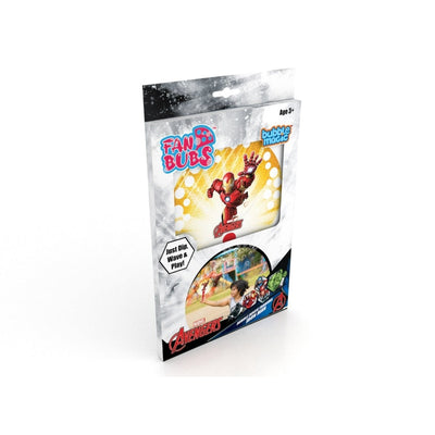 FanBubs Marvel  Iron Man Theme |Thick Viscous Concentrate Solution Pouches With Hand Fan