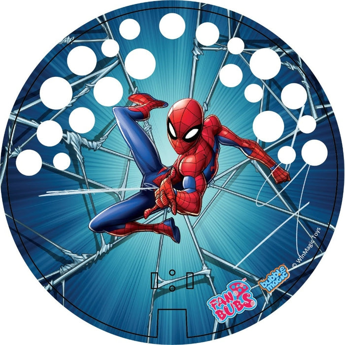 FanBubs Marvel Spiderman Theme|Thick Viscous Concentrate Solution Pouches With HandFan