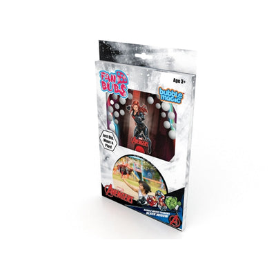 Fan Bubs Marvel  Black Widow Theme - Thick Viscous Concentrate Solution Pouches With Hand Fan