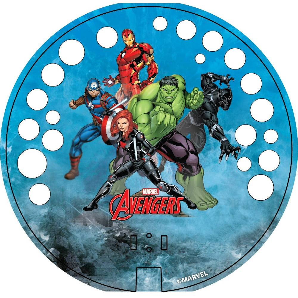 FanBubs Marvel Avengers Theme | Thick Viscous Concentrate Solution Pouches With HandFan