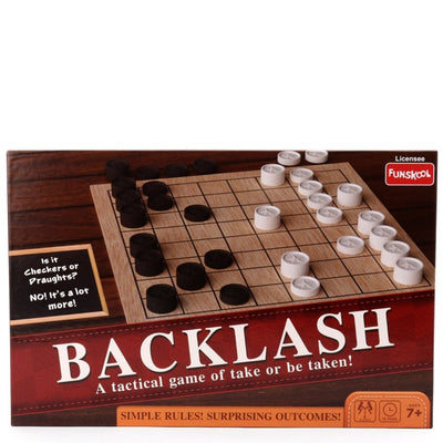 Original Backlash (BOARD GAME) Strategy - Simple Rules! Surprising Outcomes