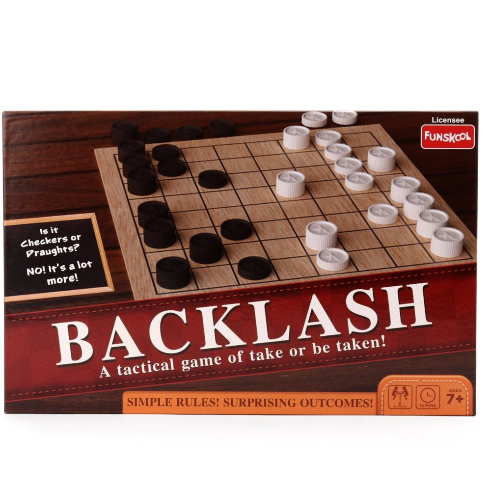 Original Backlash (BOARD GAME) Strategy - Simple Rules! Surprising Outcomes