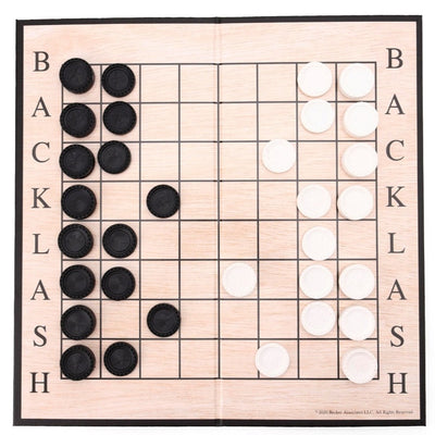 Original Backlash (BOARD GAME) Strategy - Simple Rules! Surprising Outcomes