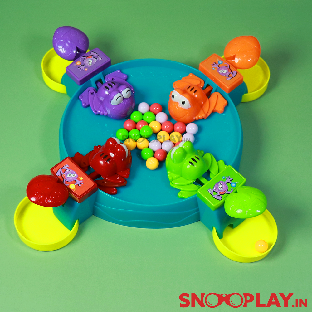Feeding Froggies Action Game For Kids (Active Play) - Assorted Colours