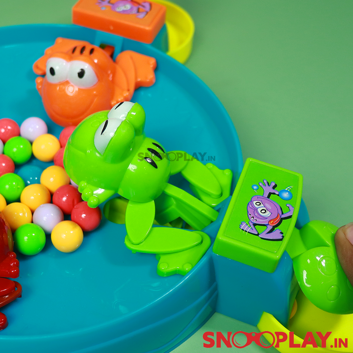 Feeding Froggies Action Game For Kids (Active Play) - Assorted Colours