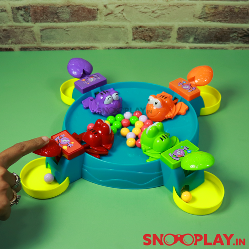 Feeding Froggies Action Game (5-10 Years) | Assorted Colors
