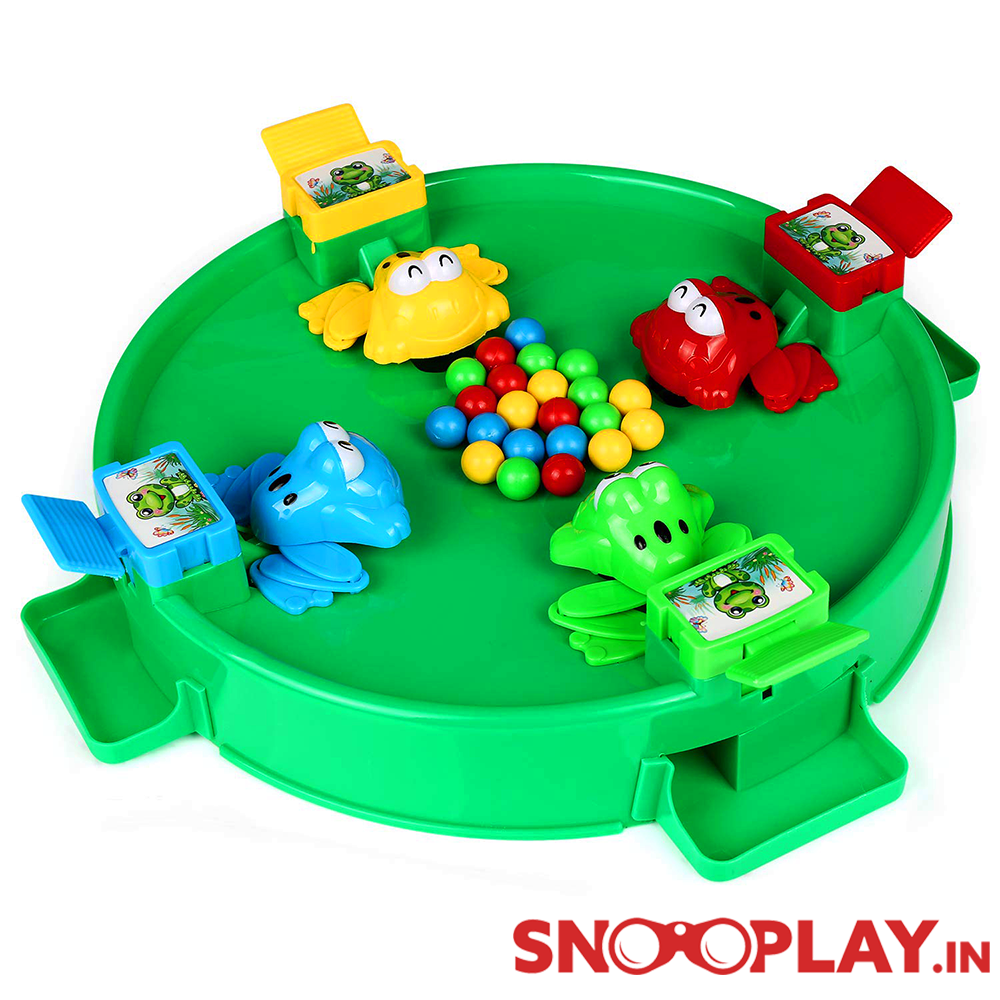 Feeding Froggies Action Game For Kids (Active Play) - Assorted Colours