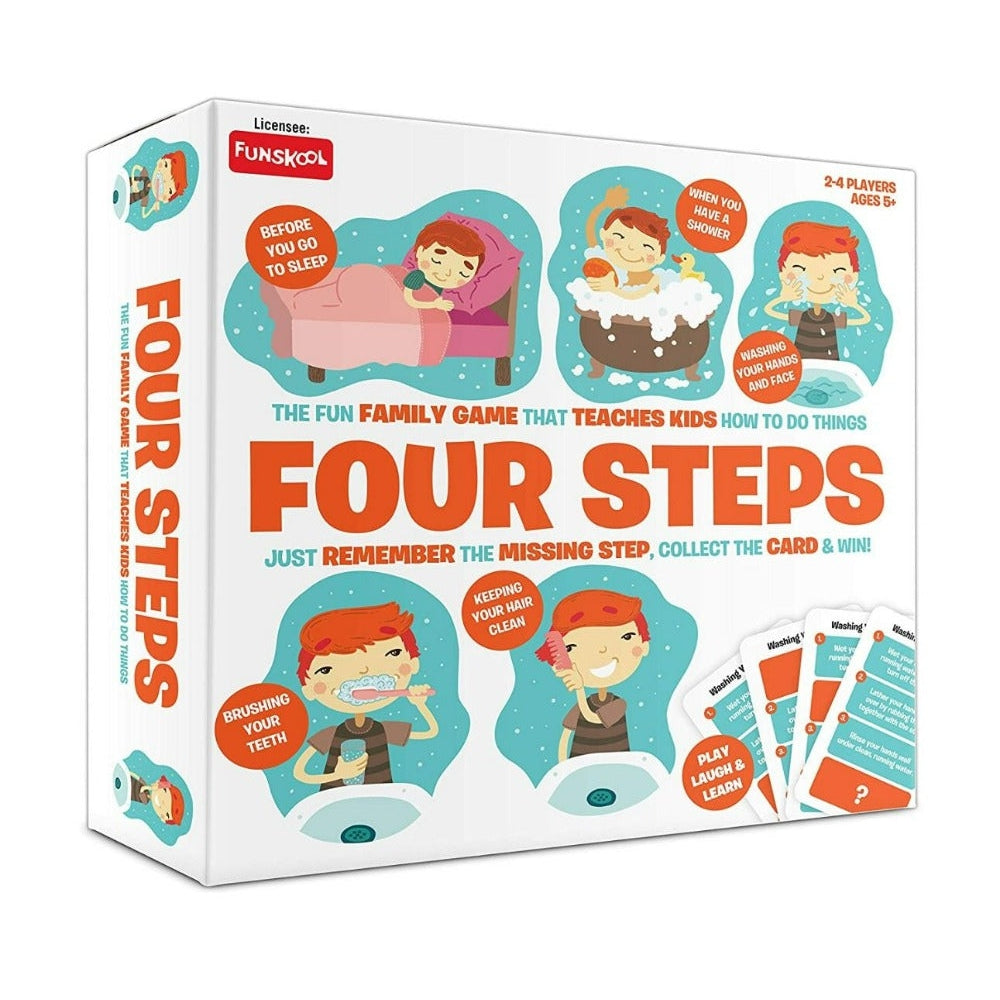 Original Four Steps - A Simple Game for Daily Routine Board Game