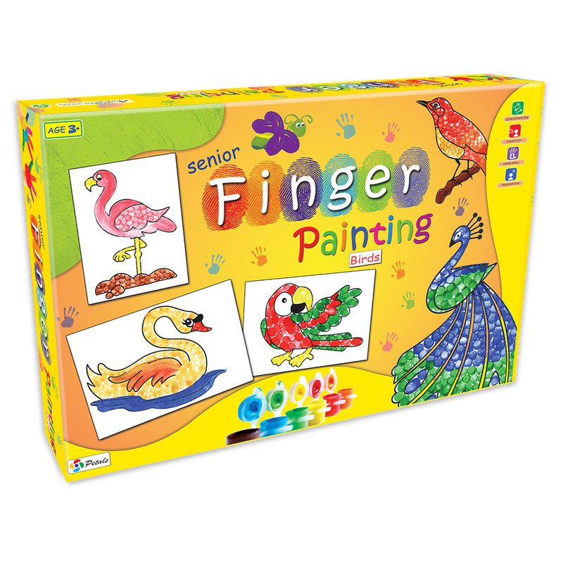 Finger Painting Kit - Senior (4-7 Years)