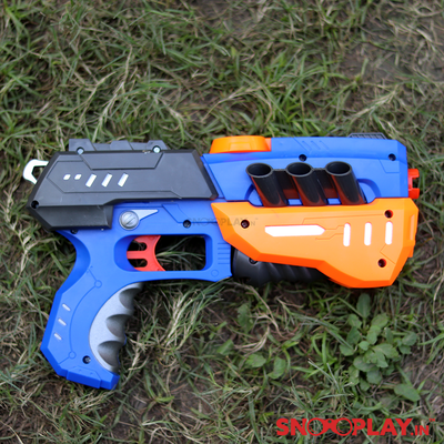 Five Dart Soft Blaster action gun toy for kids :- Snooplay.in