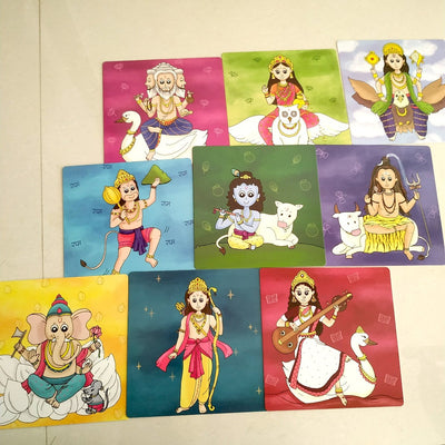 Jigyasa Flash Cards on Hindu Gods and Goddess