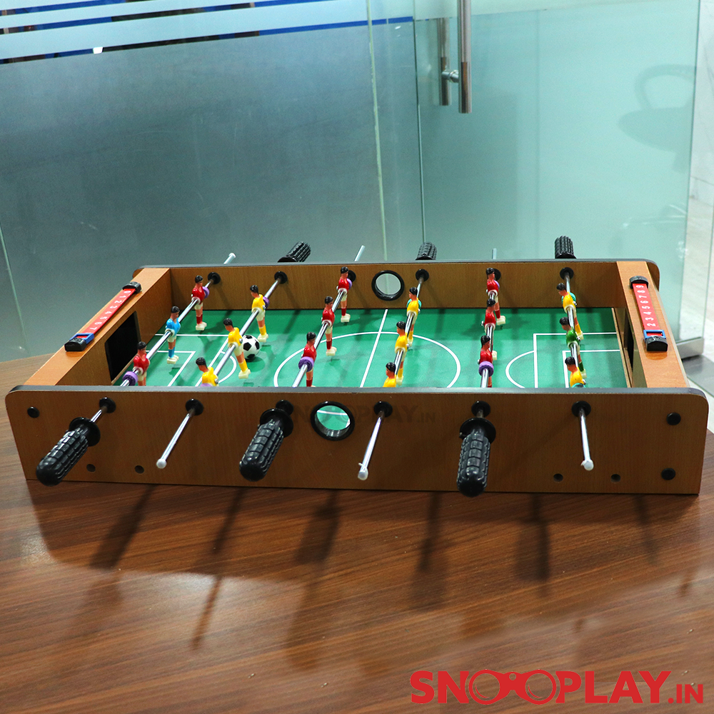 Tabletop Football Big (Foosball Game)- with legs | Assorted Designs and Colours