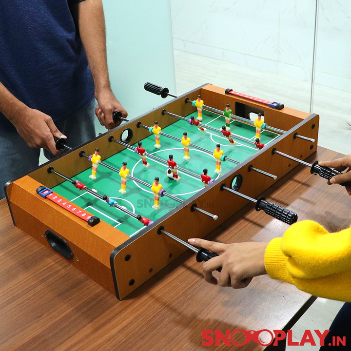 Tabletop Football Big (Foosball Game)- with legs | Assorted Designs and Colours