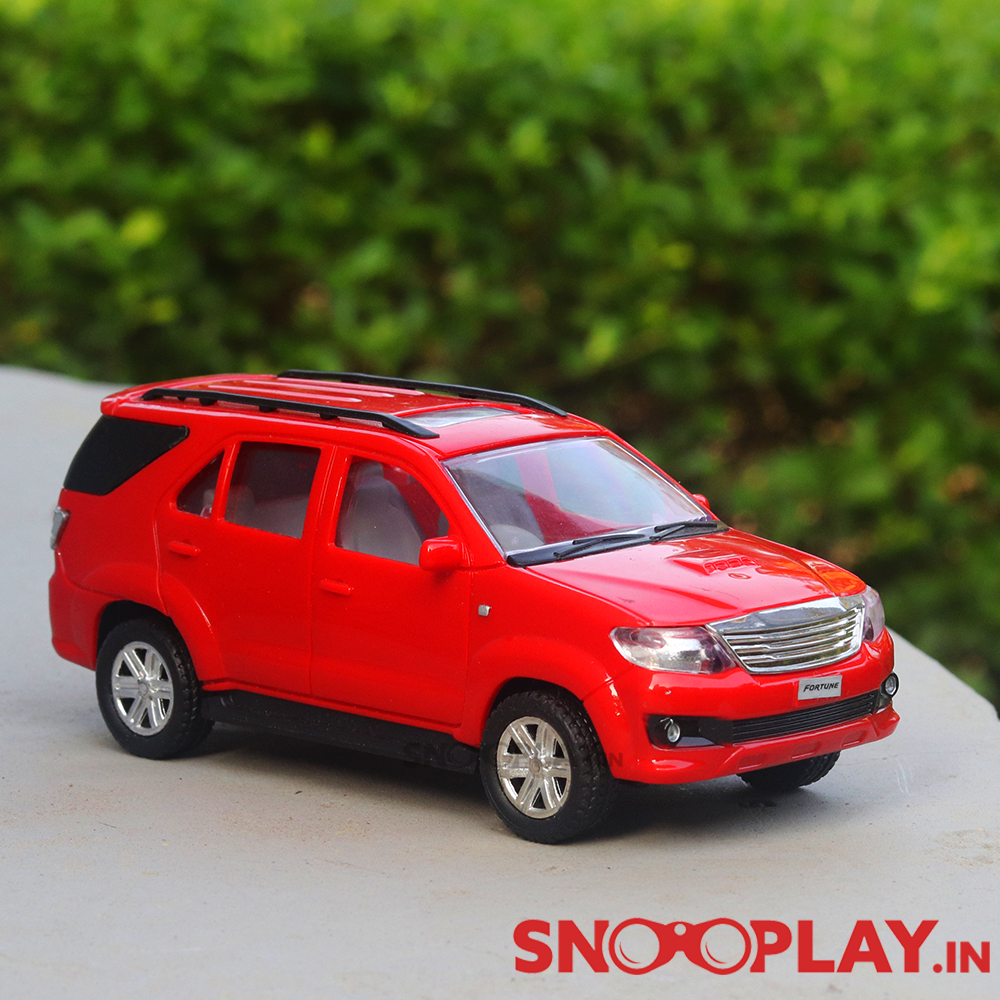 Fortuner Miniature SUV Toy Car (Pull Back Car) - Assorted Colours