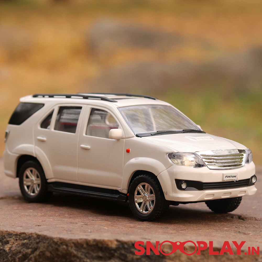 Fortuner Miniature SUV Toy Car (Pull Back Car) - Assorted Colours