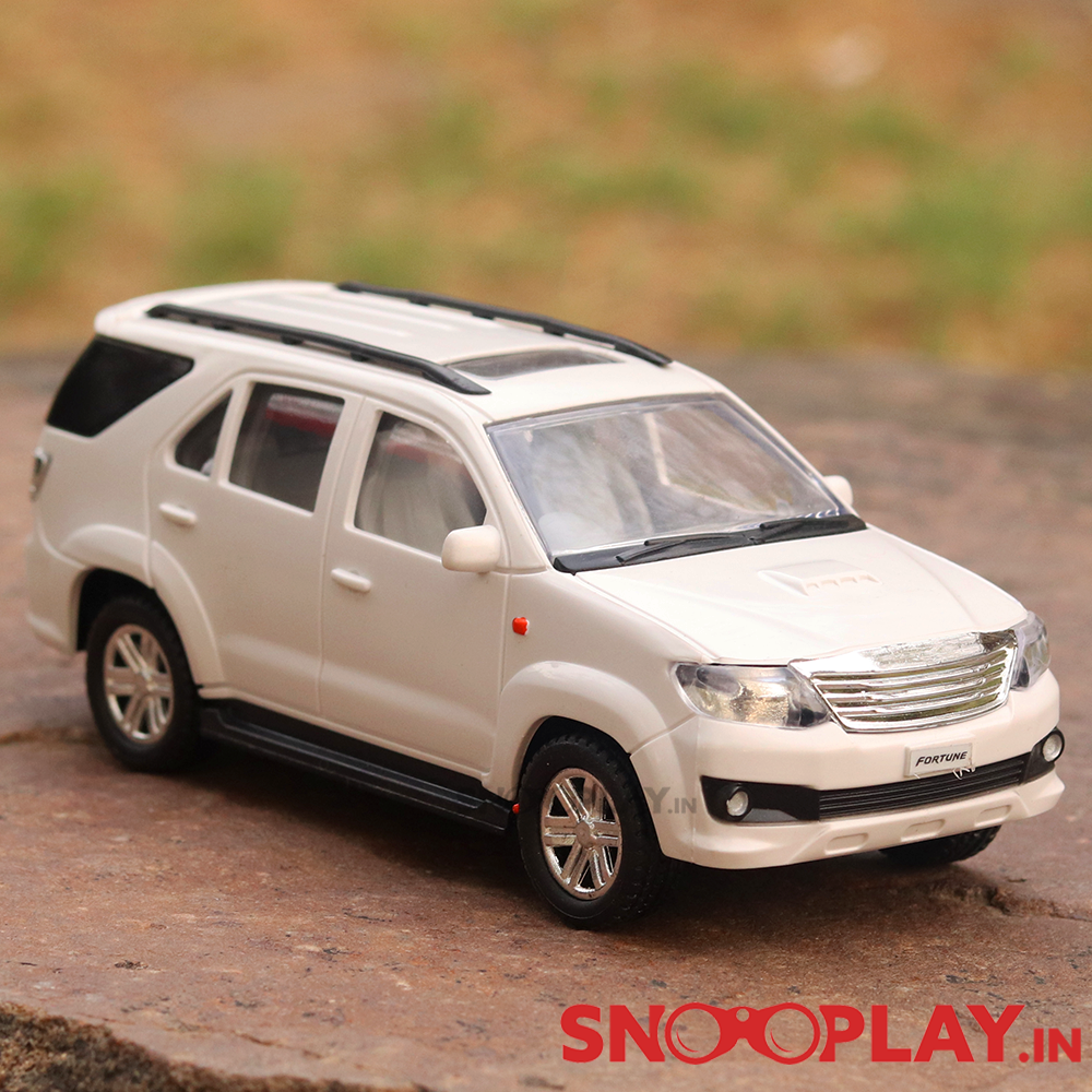 Fortuner Miniature SUV Toy Car (Pull Back Car) - Assorted Colours