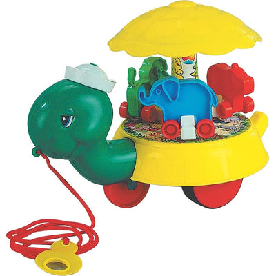 Aarkay Freddy The Turtle (Pull Along Toy With Spinning Top)