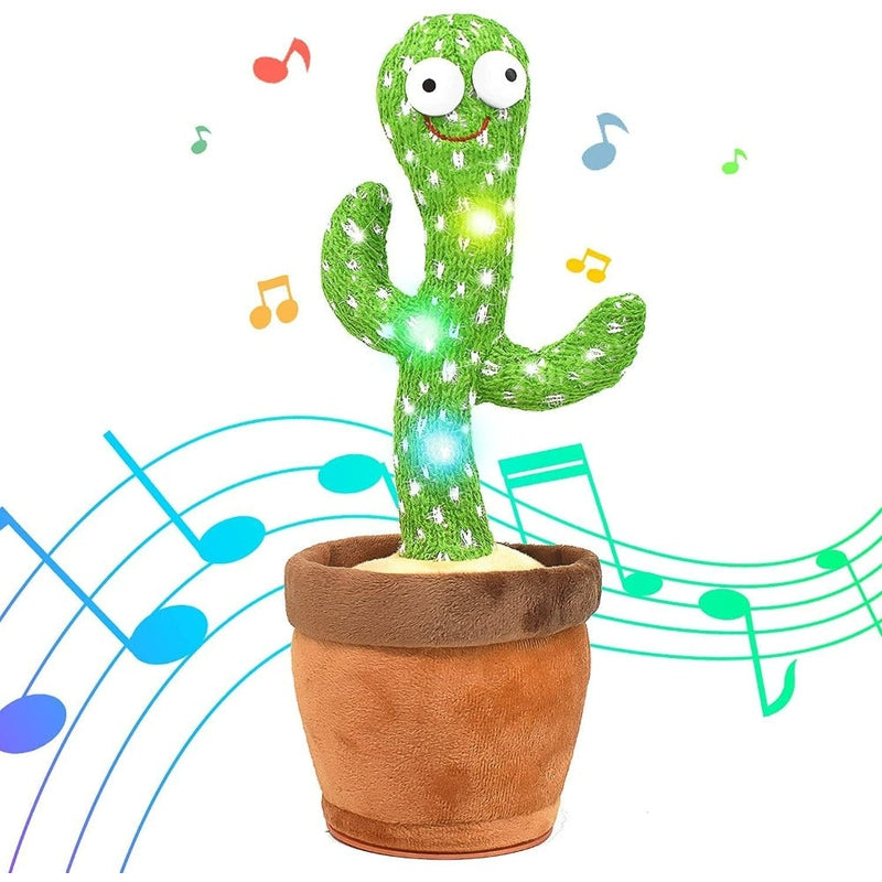 Dancing Cactus Talking Toy ,Cactus Plush Toy, Recording RepeatsWhat YouSay Funny
