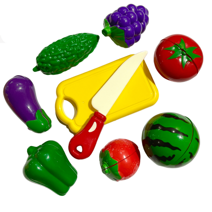 Sliceable Fruits & Vegetable Playset