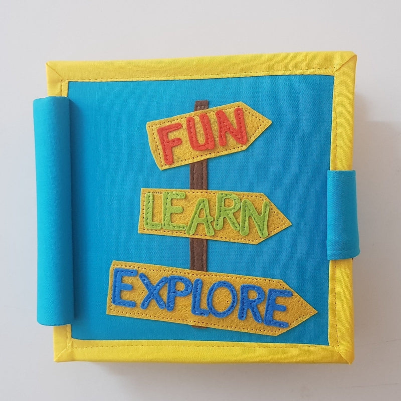 Fun Learn Explore Mini Quiet Book (2-4 Years)