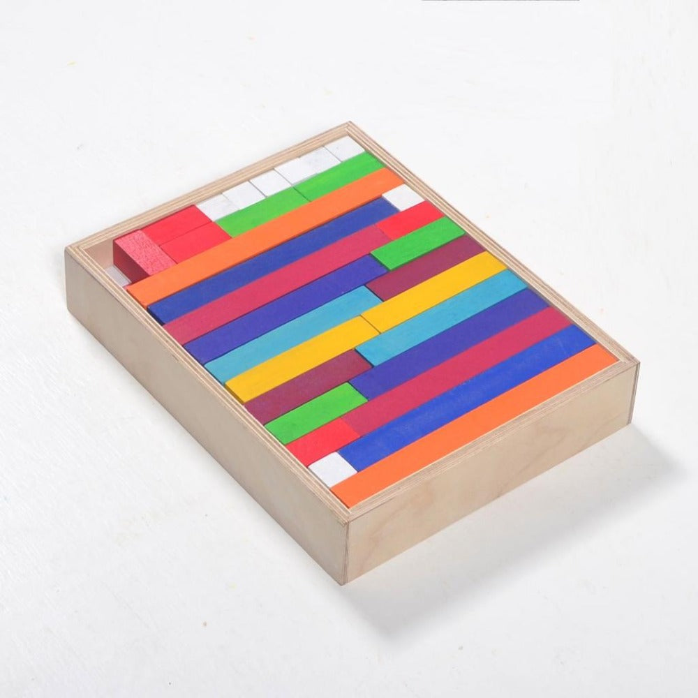 Math Play Rods - 64 Pieces