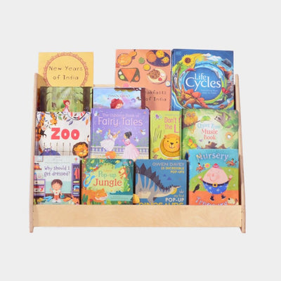 Nalanda Book Display Shelf - Kids Montessori Furniture for Toddler- Birch Plywood - COD Not Available