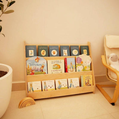 Nalanda Book Display Shelf - Kids Montessori Furniture for Toddler- Birch Plywood - COD Not Available