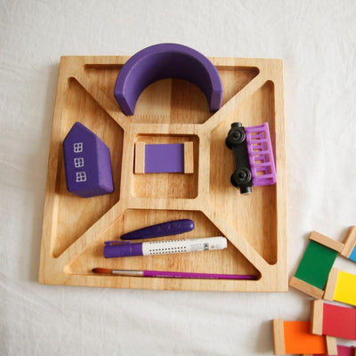 Square Loose Parts Tray