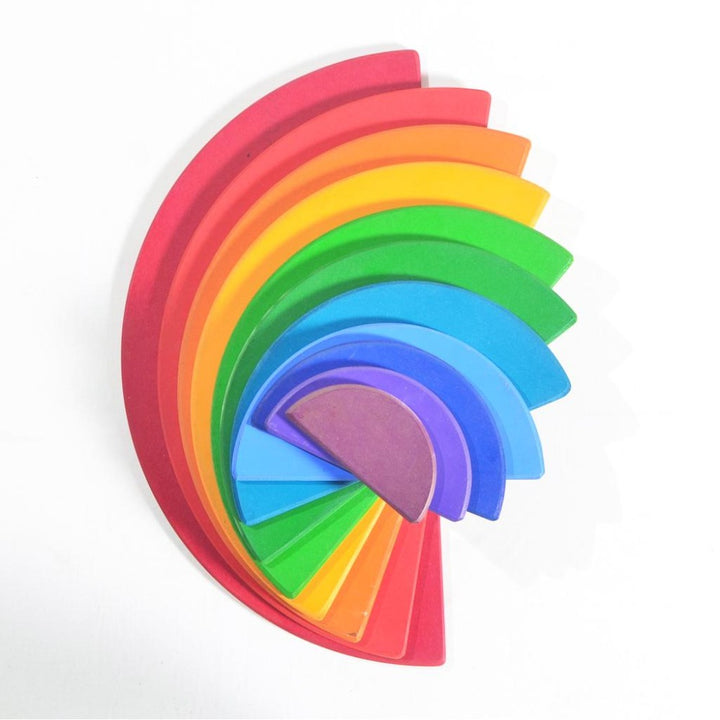 Value Grade Rainbow Semi-circles Set (Mdf Wood)