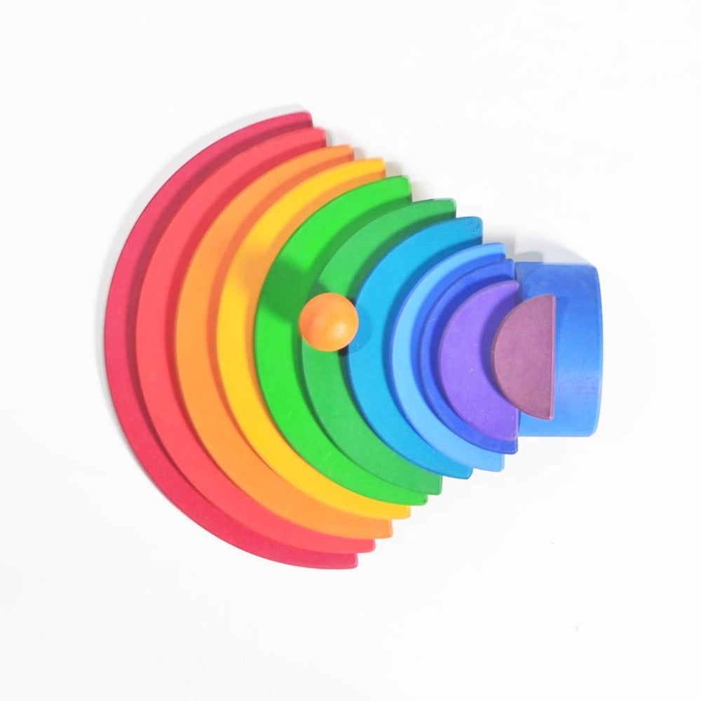 Value Grade Rainbow Semi-circles Set (Mdf Wood)