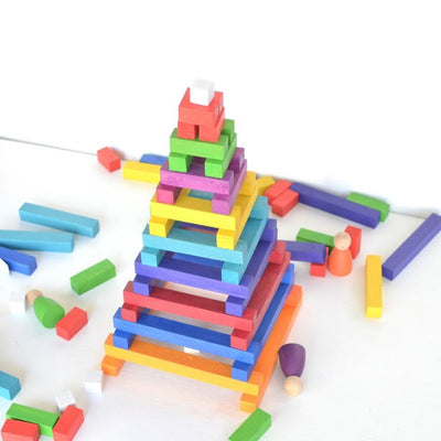 Math Play Rods - 64 Pieces