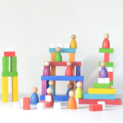 Math Play Rods - 64 Pieces