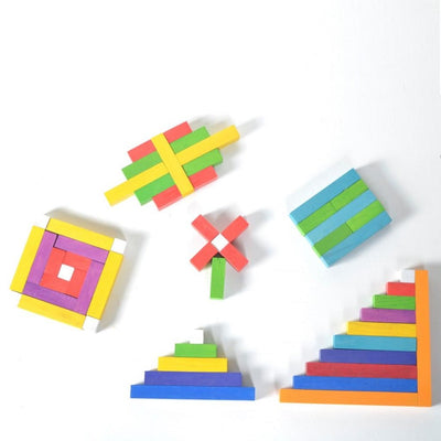 Math Play Rods - 64 Pieces