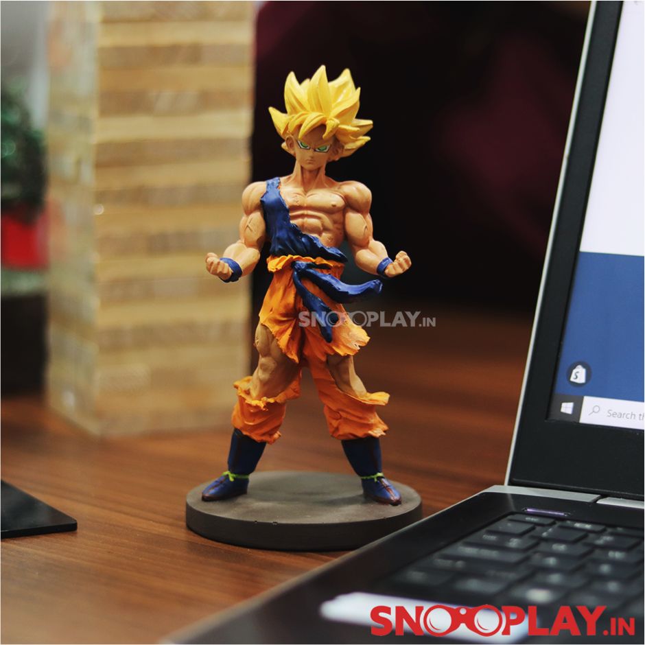 The perfect anime goku action figure for your workstation. A great table decor option
