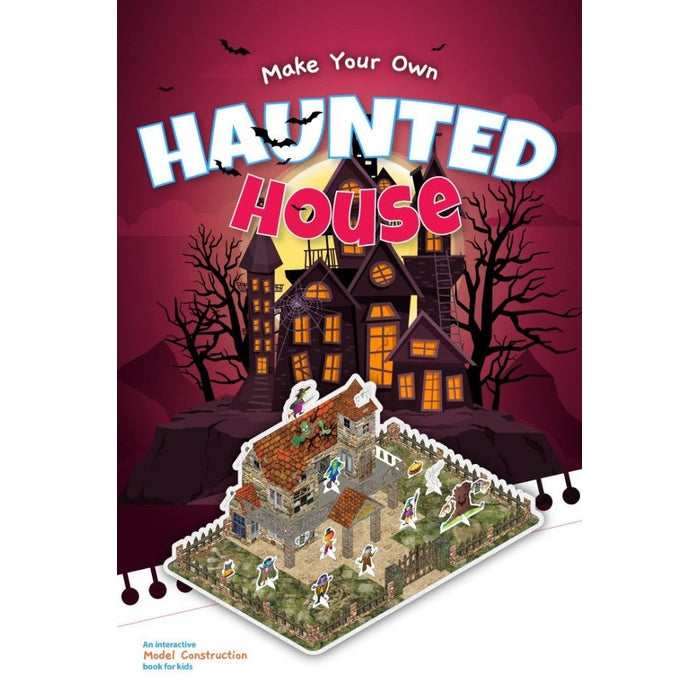 Make Your Own Haunted House | 3D Paper Construction Model for Kids