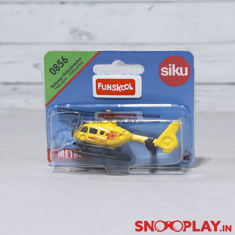 Rettungs Helicopter Die Cast Minature Model by Siku (Funskool)