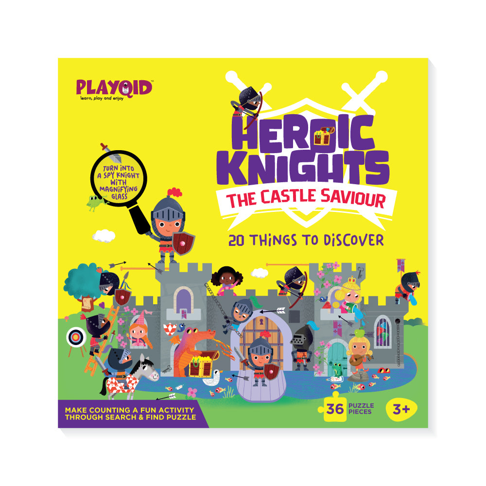 Heroic Knights The Castle Saviour - Search & Find Puzzle For Kids