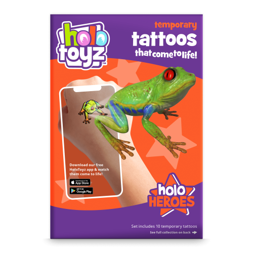 Holotoyz - Augmented Reality Tattoos for Kids