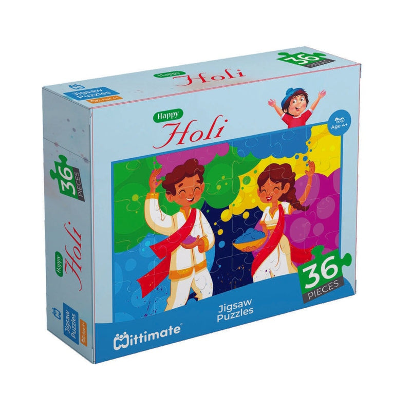 Holi Puzzle Set (36 Pieces)