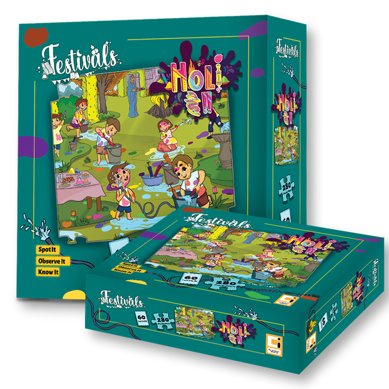 Holi Hai - Jigsaw Puzzle