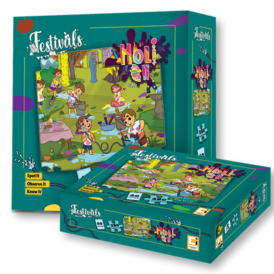 Holi Hai - Jigsaw Puzzle